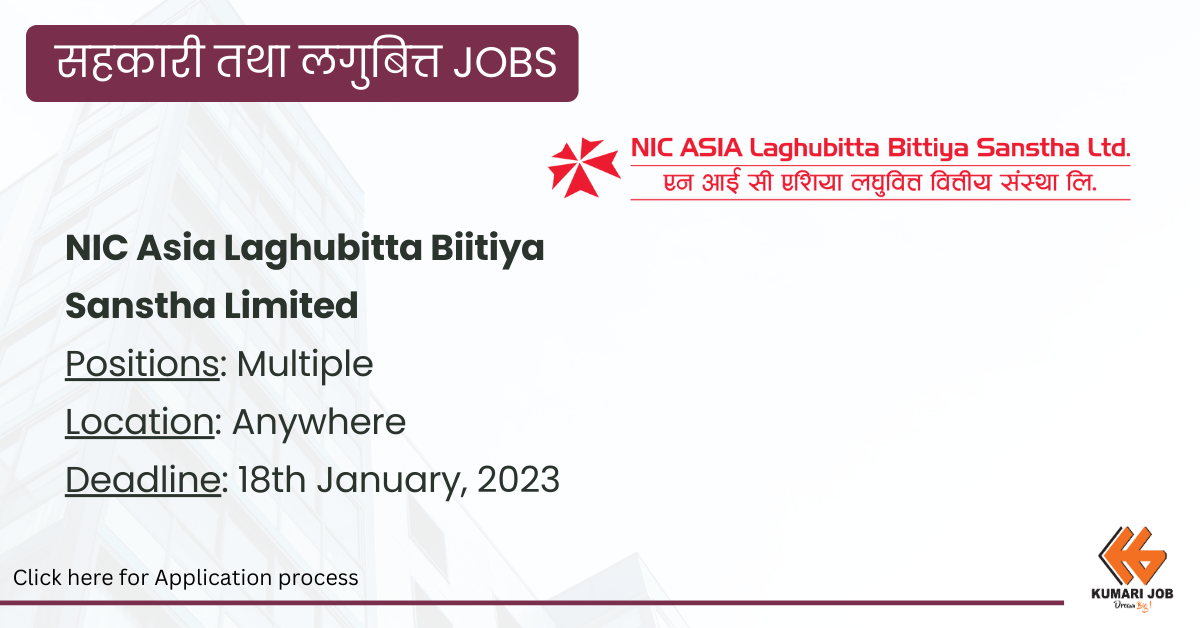 NIC Asia Laghubitta Biitiya Sanstha Limited